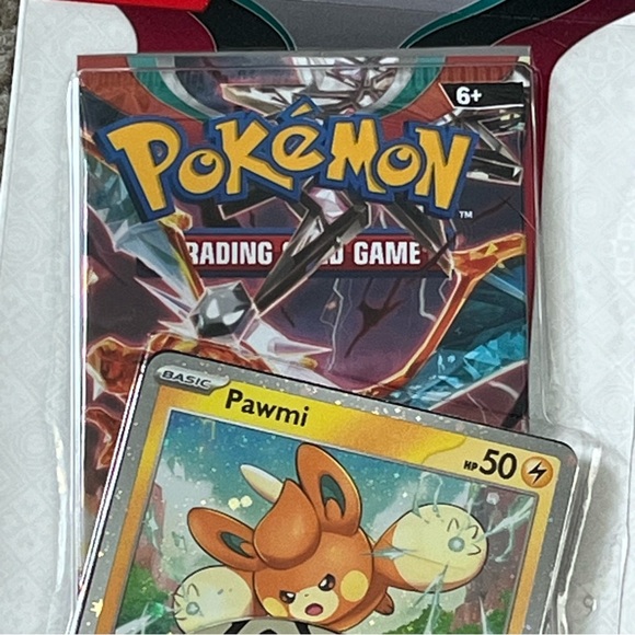 Pokemon HP 50 Scarlett & Violet Obsidim Flames Pawmi New Factory Sealed - Picture 6 of 8